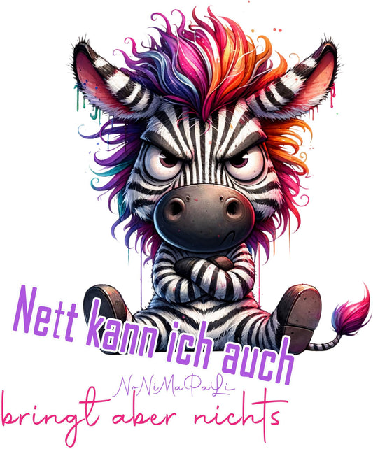 UV-DTF Sticker Nett kann ich auch