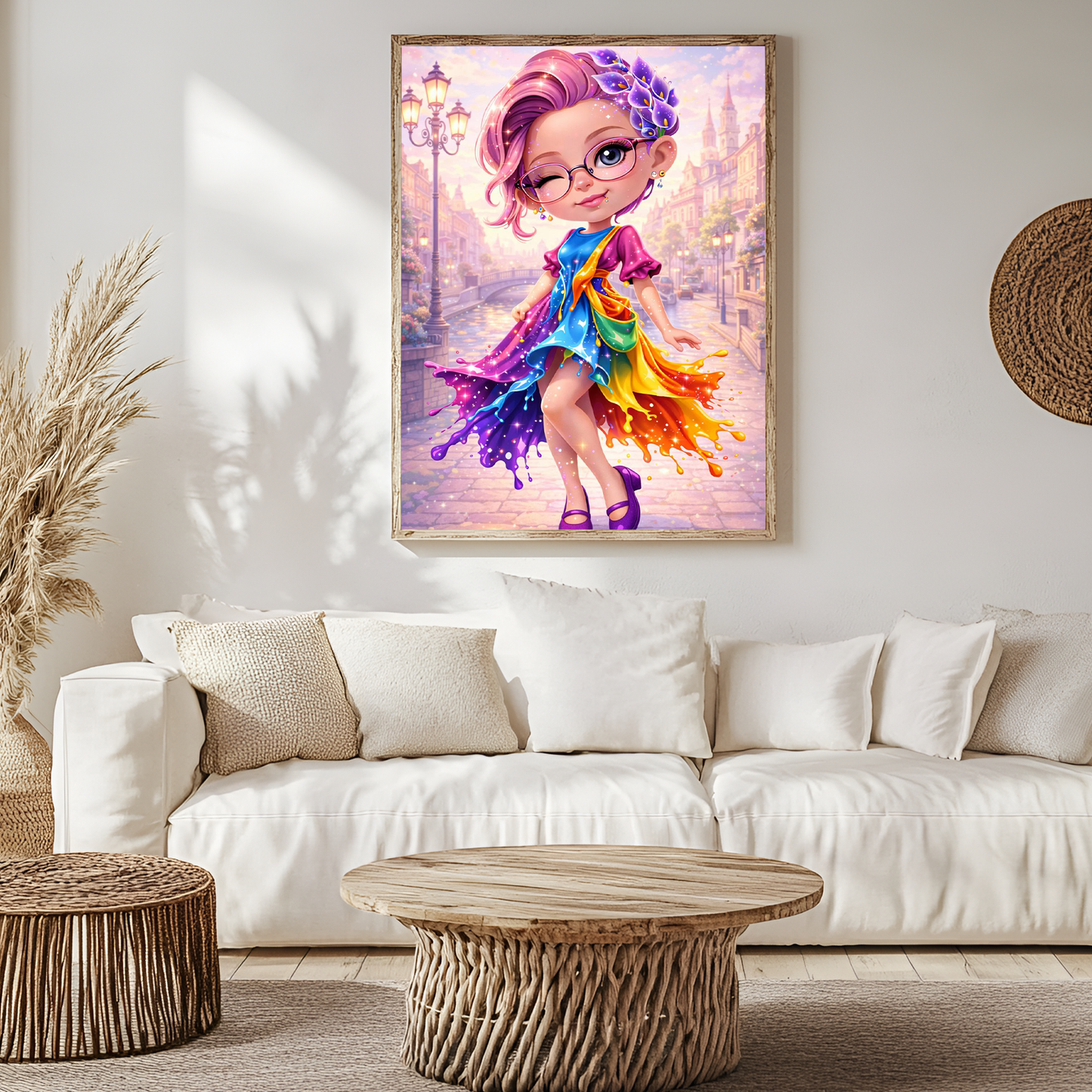 Diamond Painting Vorbestellung "NoNi in Paris" 60x90 cm