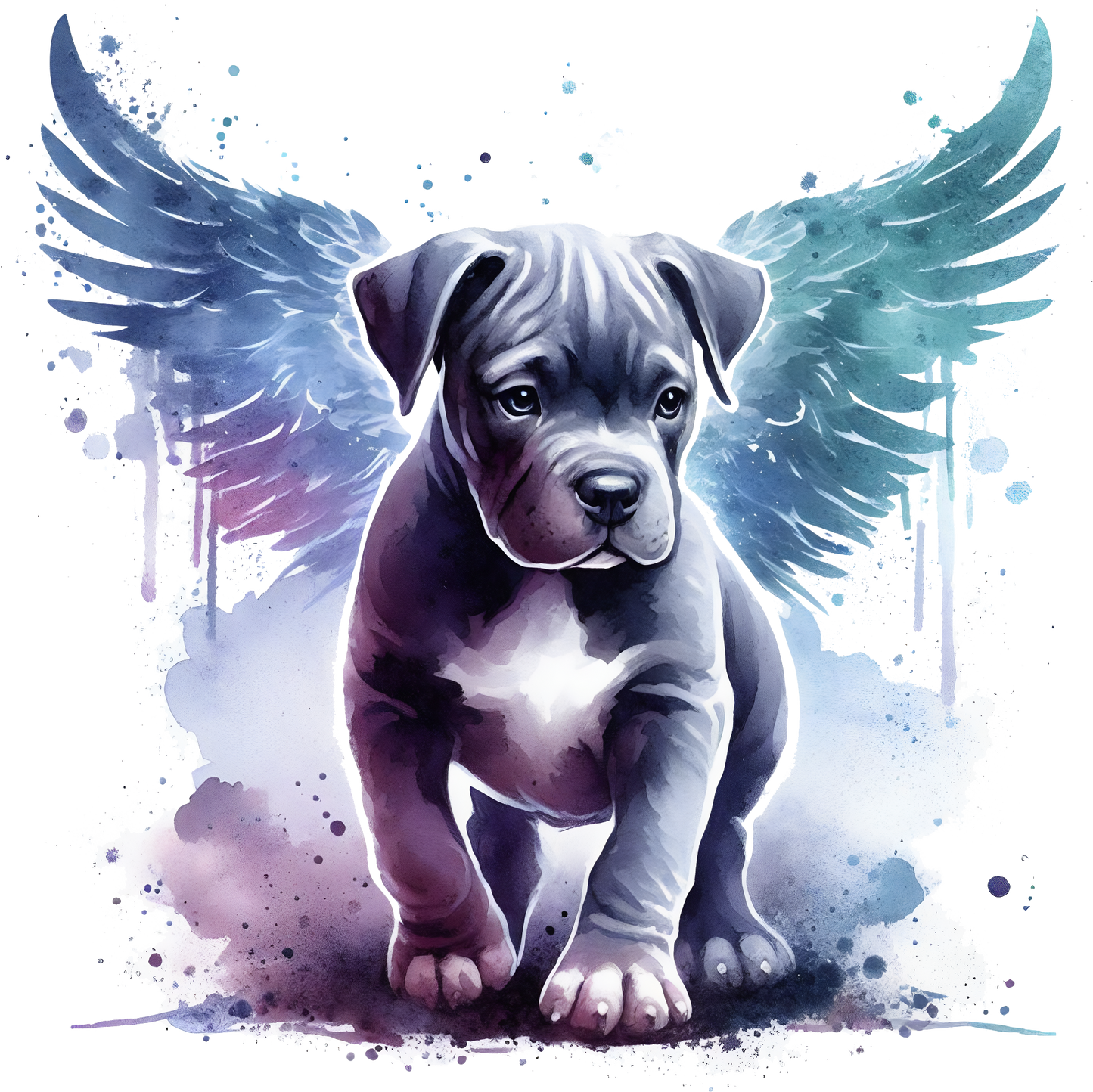 BB Pitbull mit Flügel