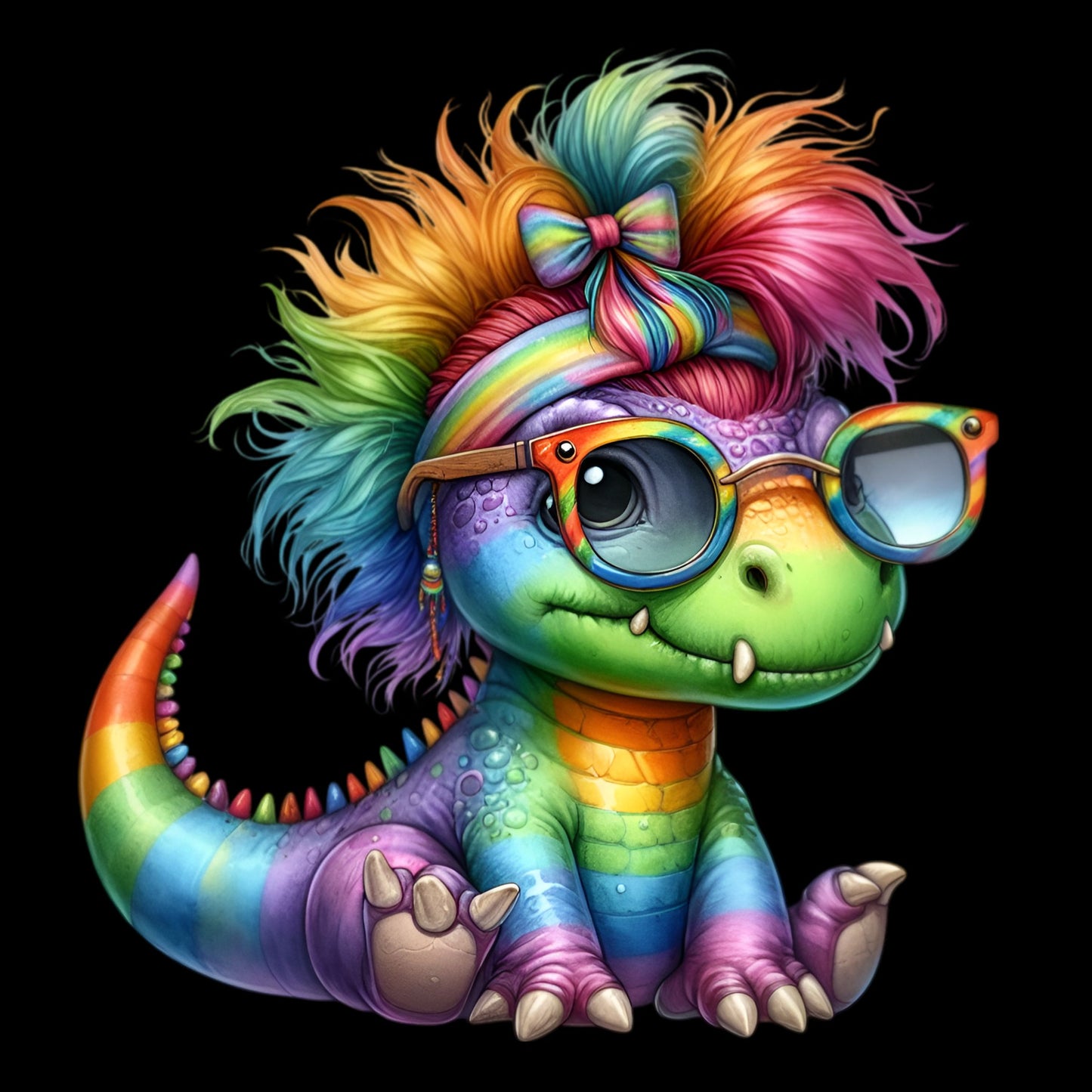 Rainbow Dino