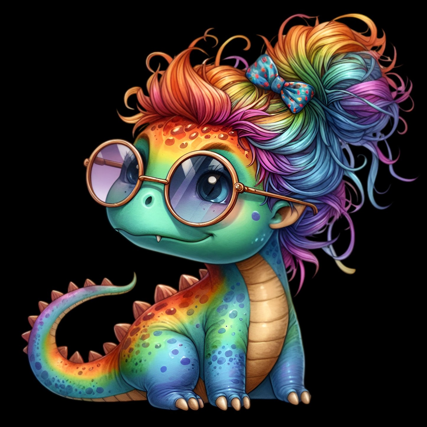 Rainbow Dino