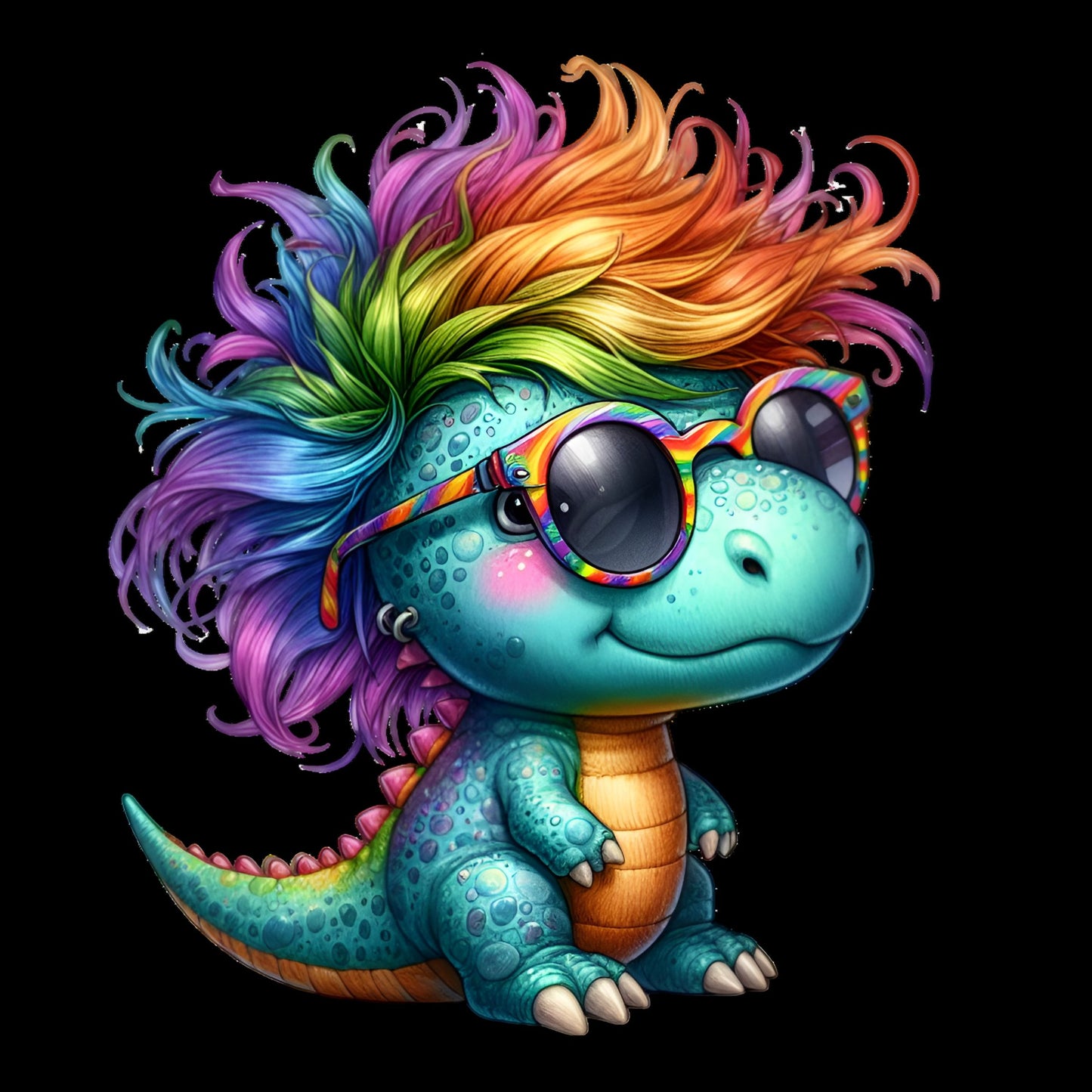 Rainbow Dino