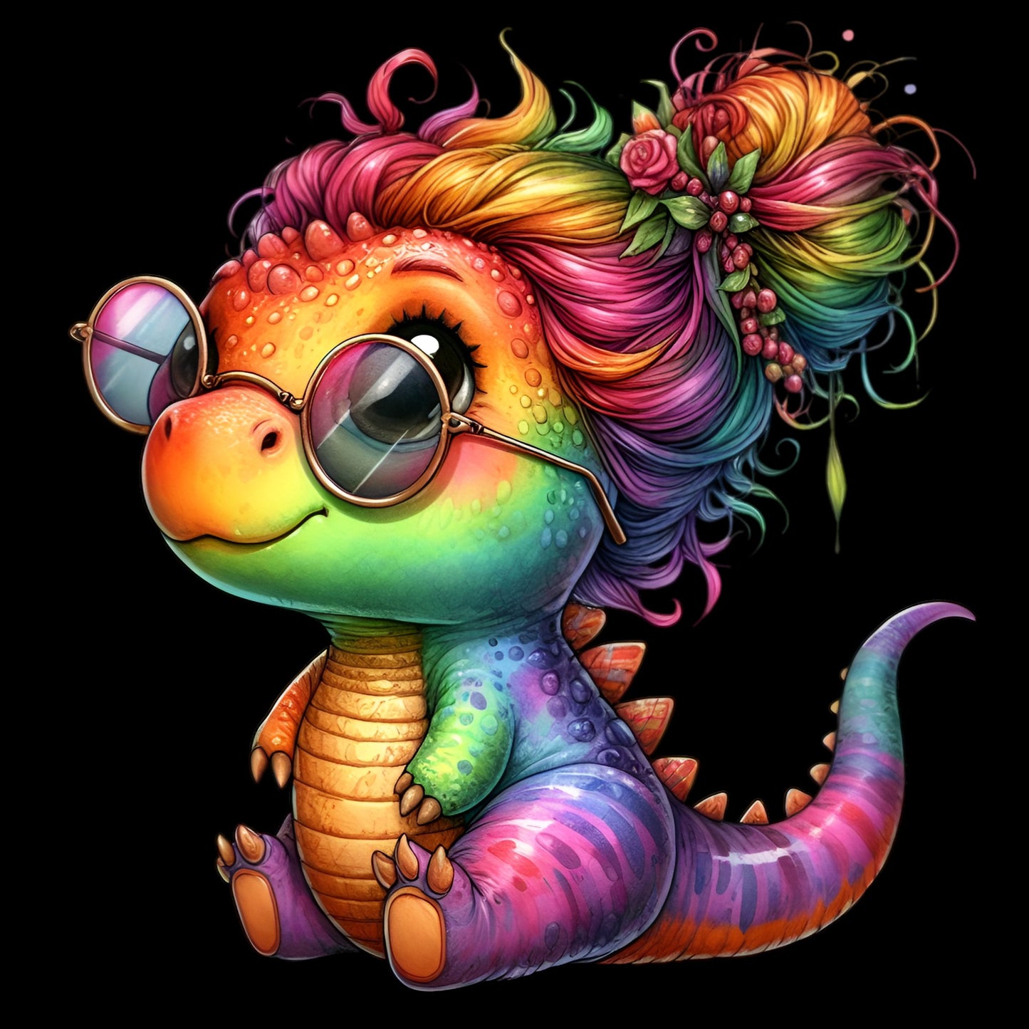 Rainbow Dino