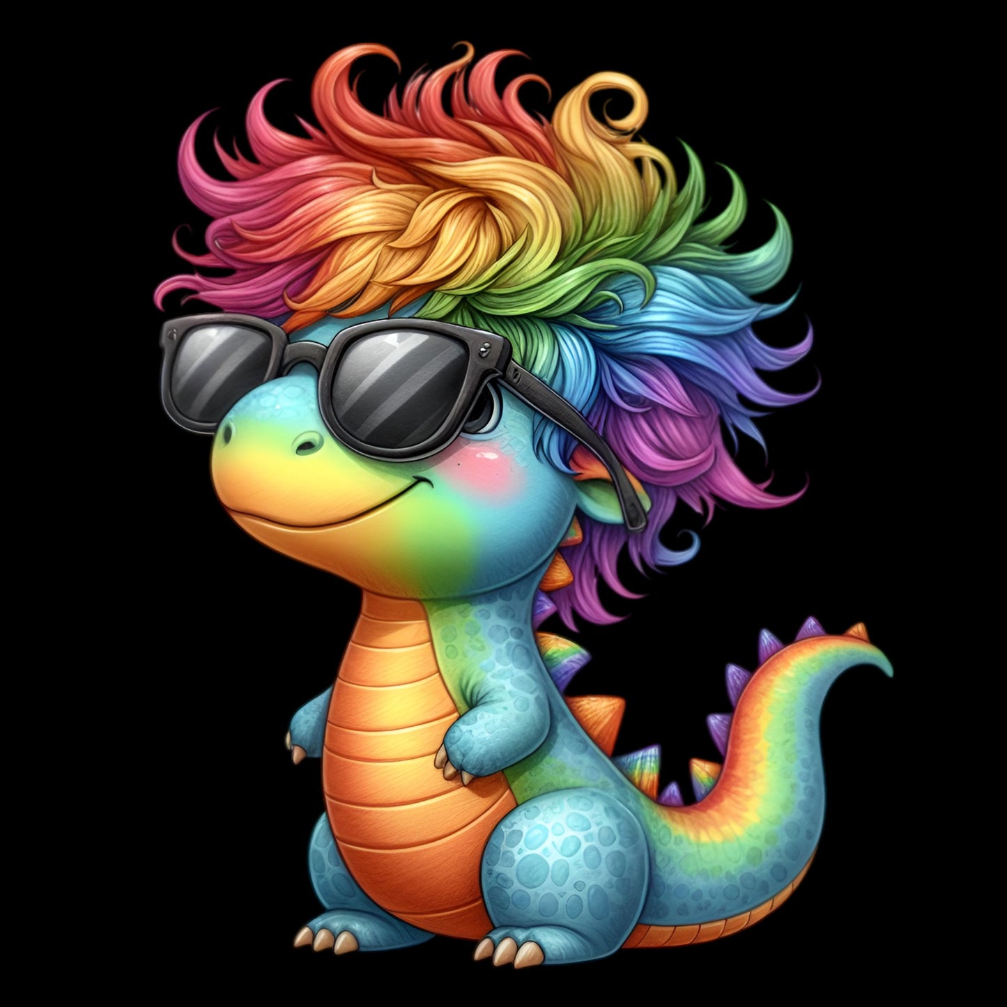 Rainbow Dino