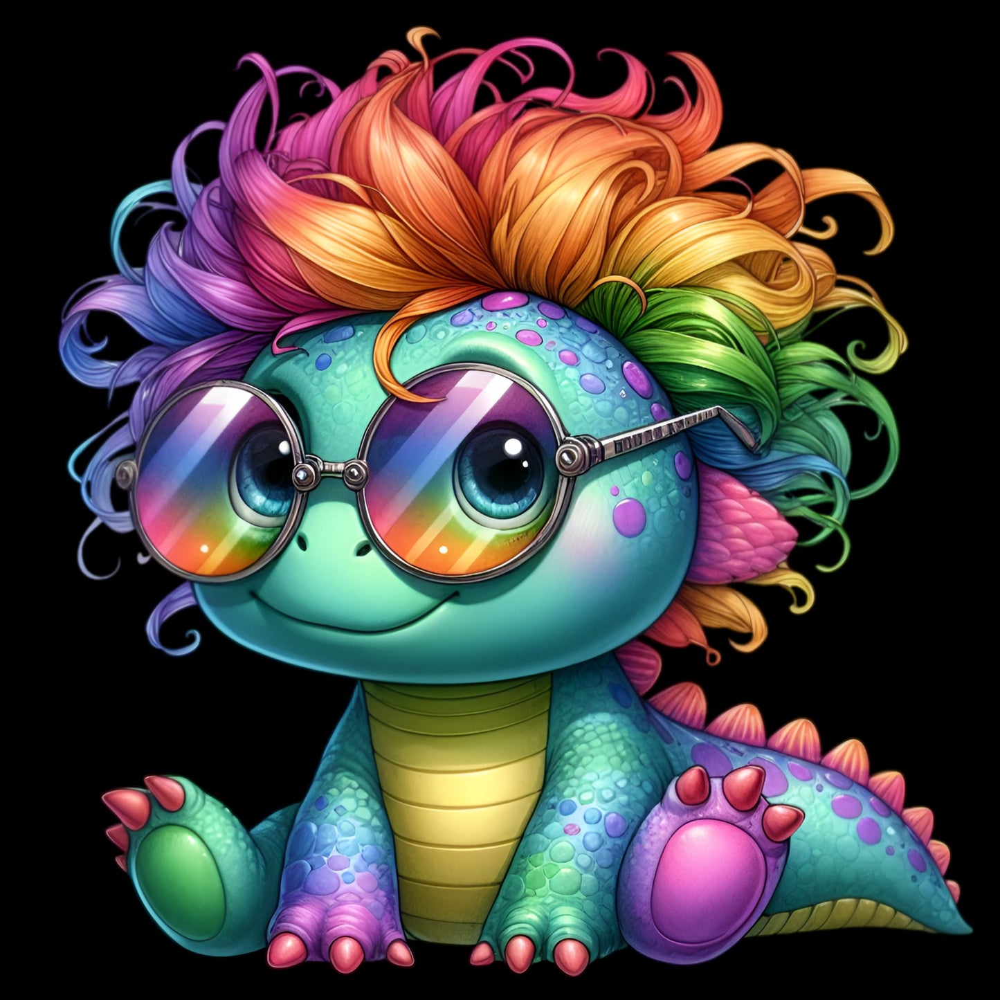 Rainbow Dino