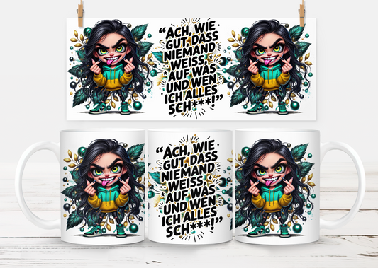 UV-DTF Scheiß drauf