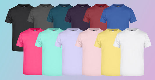 T-Shirt in Wunschfarbe mit Wunschmotiv