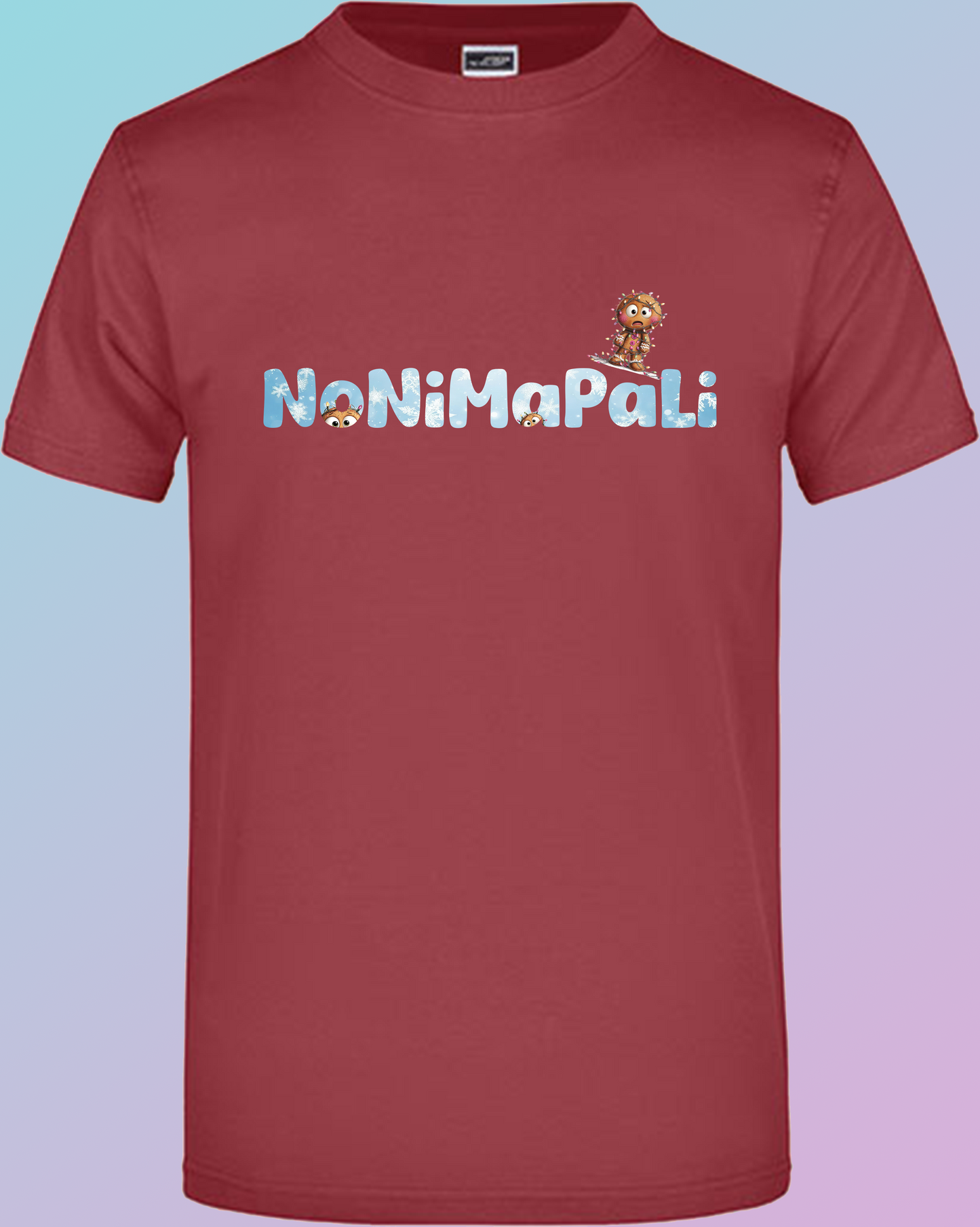 Weihnachtsshirt Licht an