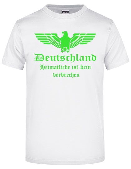 T-Shirt weiß Deutschland