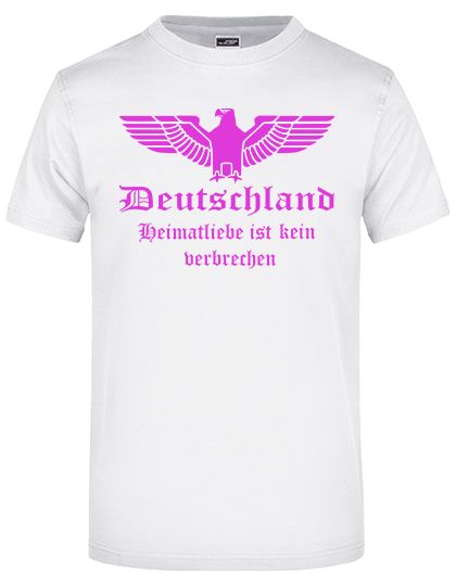 T-Shirt weiß Deutschland