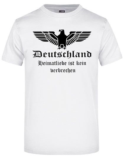 T-Shirt weiß Deutschland