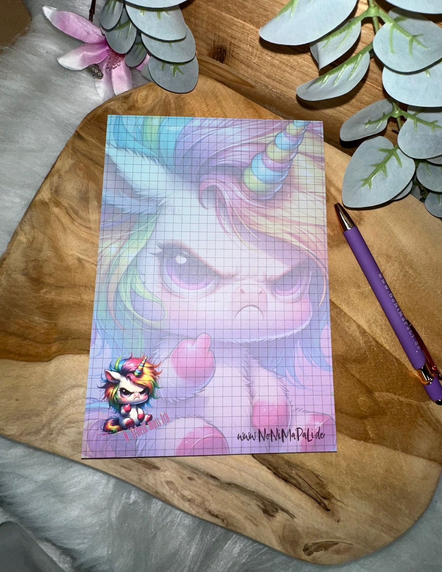 Sammelblock A5 Einhorn