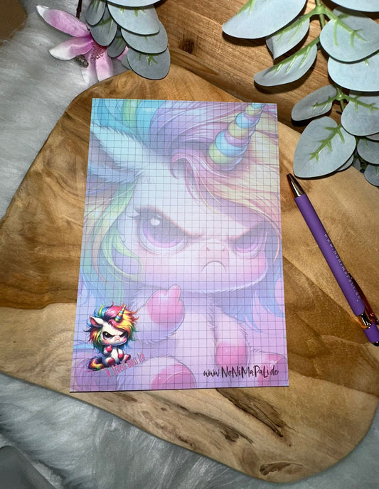 Sammelblock A5 Einhorn