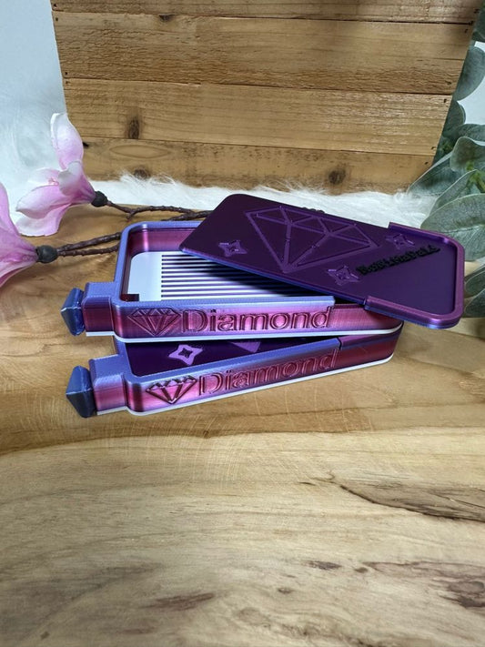 DP Schiffchen ca 7x12 cm pink/lila