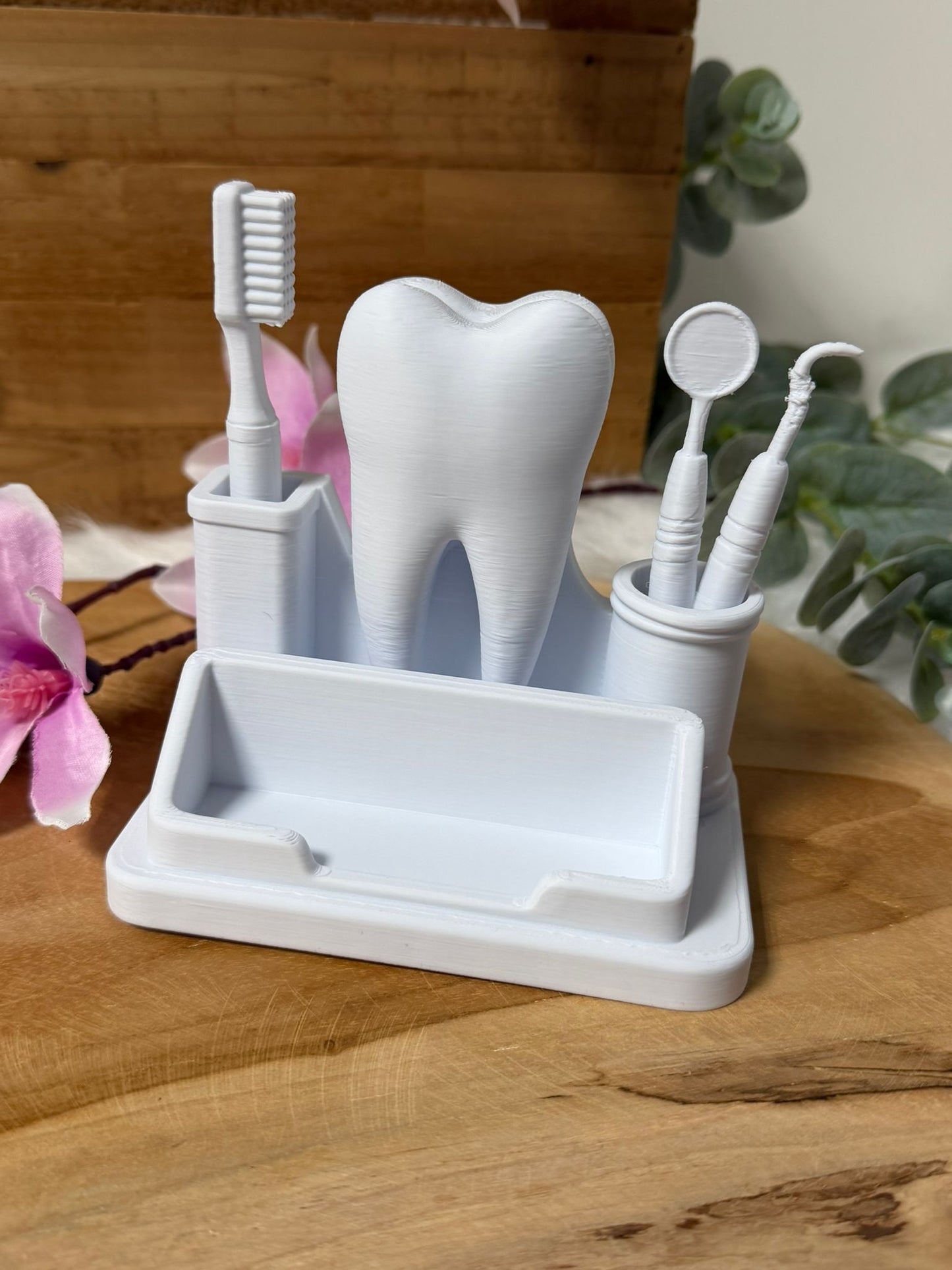 Dental Visitenkartenhalter – Perfekt für Empfang &Anmeldung