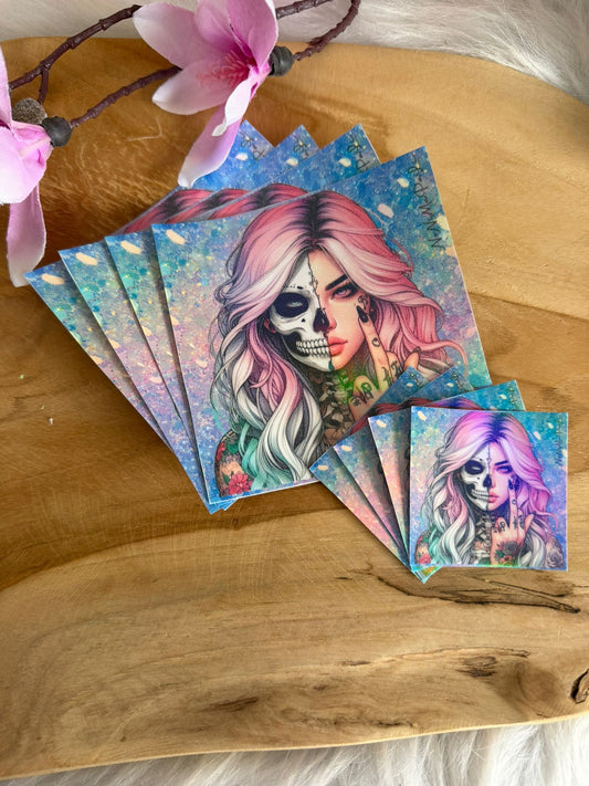 Diamond Painting Cover Paper F*ck Girl