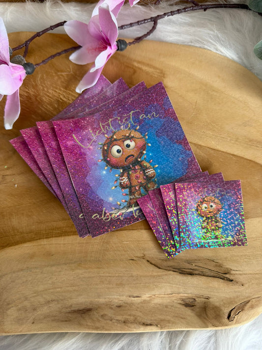 Diamond Painting Cover Paper Licht ist an keiner da