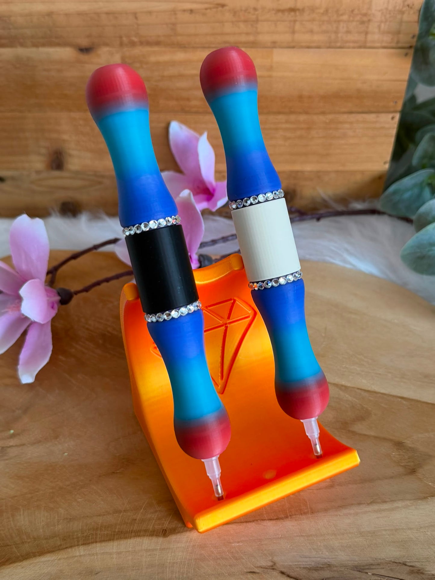 Infinity Pen Diamond Painting Stift – handveredelt mit Swarovski-Steinen bunt
