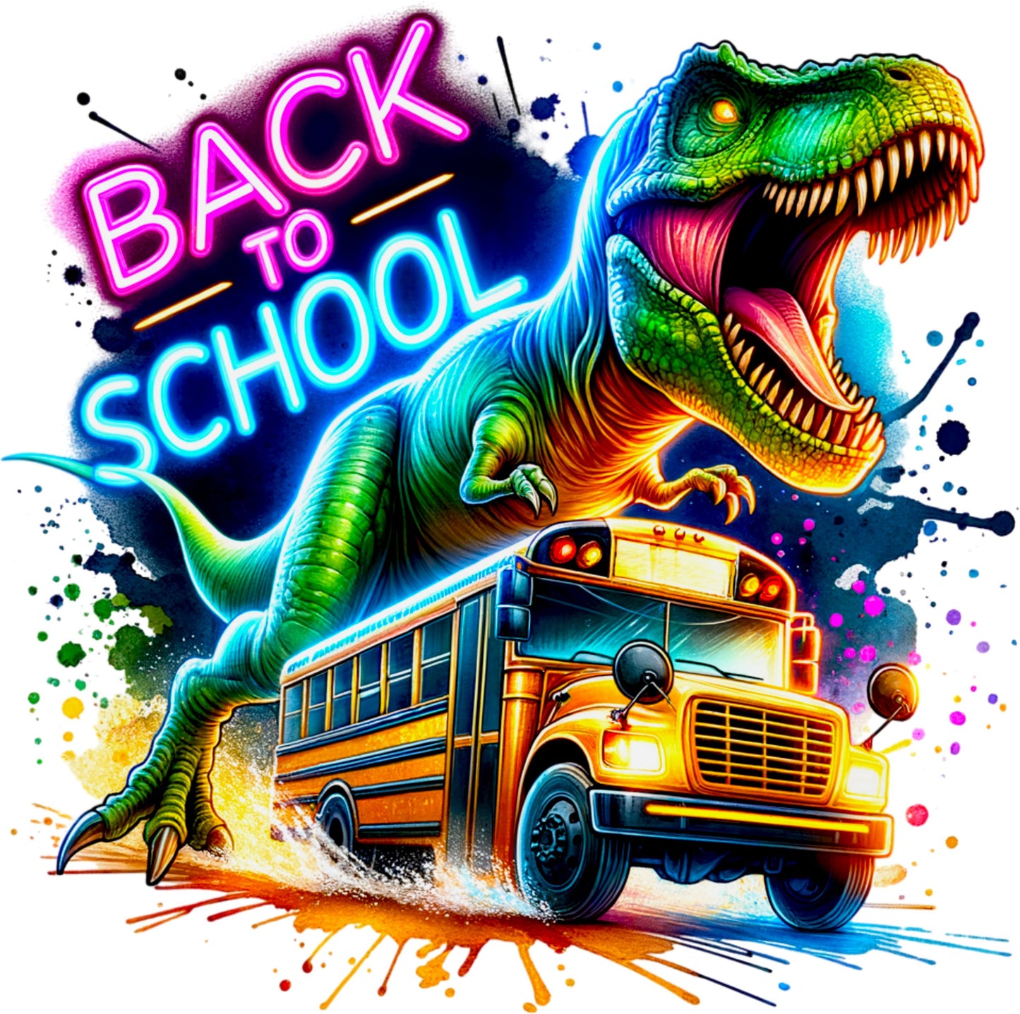 Back to School Dino