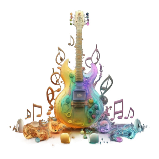 bunte Gitarre