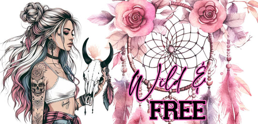 UV-Sticker Wild&Free